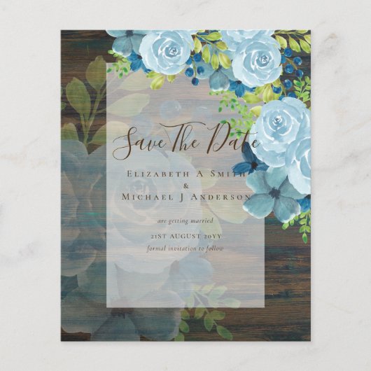 DUSTZAME BLAUWSTROMEN BEWAREN DATA - BEGROTING (Voorkant)