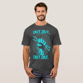 Dut Marching Band Drum line Musician Novelty T-shirt (Voorkant volledig)