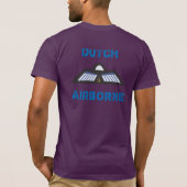 Dutch Airborne T-shirt (Achterkant)