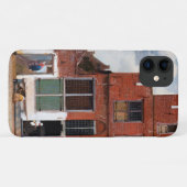 Dutch Alley, Johannes Vermeer Case-Mate iPhone Case (Achterkant (horizontaal))