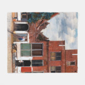 Dutch Alley, Johannes Vermeer Fleece Deken (Voorkant (Horizontaal))