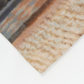 Dutch Alley, Johannes Vermeer Fleece Deken (Hoek)