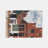 Dutch Alley, Johannes Vermeer Fleece Deken (Voorkant (Horizontaal))