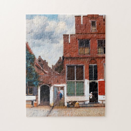 Dutch Alley, Johannes Vermeer Legpuzzel (Verticaal)