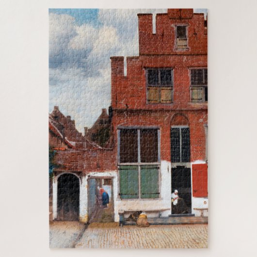Dutch Alley, Johannes Vermeer Legpuzzel (Verticaal)