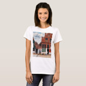 Dutch Alley, Johannes Vermeer T-shirt (Voorkant volledig)