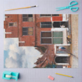 Dutch Alley, Johannes Vermeer Tissuepapier (Craft)