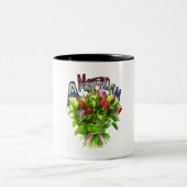 Dutch Amsterdam Souvenir T-Shirt Tweekleurige Koffiemok (Center)