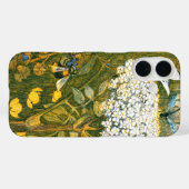 Dutch Art Nouveau Meadow Wildflowers, Vlinders Case-Mate iPhone Case (Achterkant (horizontaal))