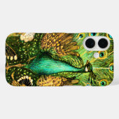 Dutch Art Nouveau Pauw en kippen Case-Mate iPhone Case (Achterkant (horizontaal))