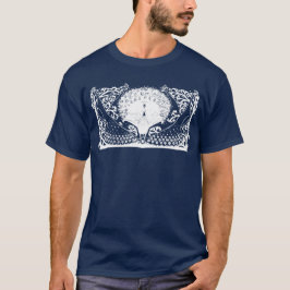 Dutch Arts & Crafts Peacocks T-shirt