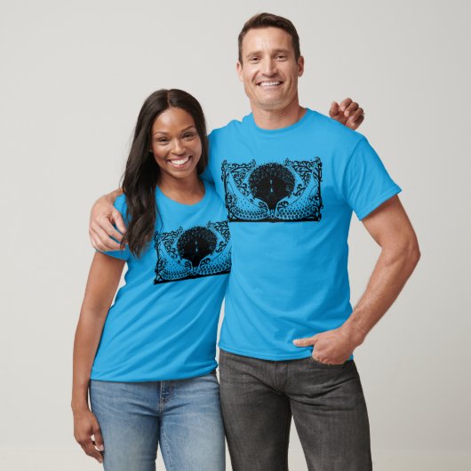 Dutch Arts & Crafts Peacocks T-shirt (Unisex)