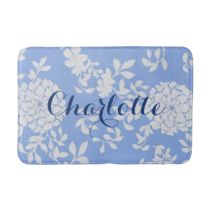 Dutch Blue Floral Delfts Stijl Badmat