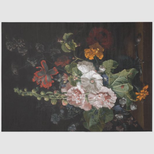 Dutch Botanical Bouquet Tissuepapier (Voorkant)