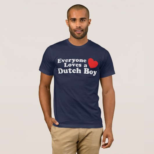 Dutch Boy T-shirt (Voorkant volledig)