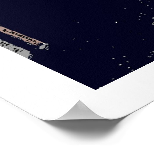 Dutch Bridge Full Moon Poster (Hoek)