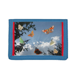 Dutch Butterflies Wallet Drievoud Portemonnee