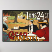 Dutch Cacao Ad 1897 Poster (Voorkant)