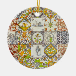 Dutch Ceramic Tiles Ornament