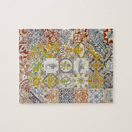 Dutch Ceramic Tiles Puzzle Legpuzzel (Horizontaal)
