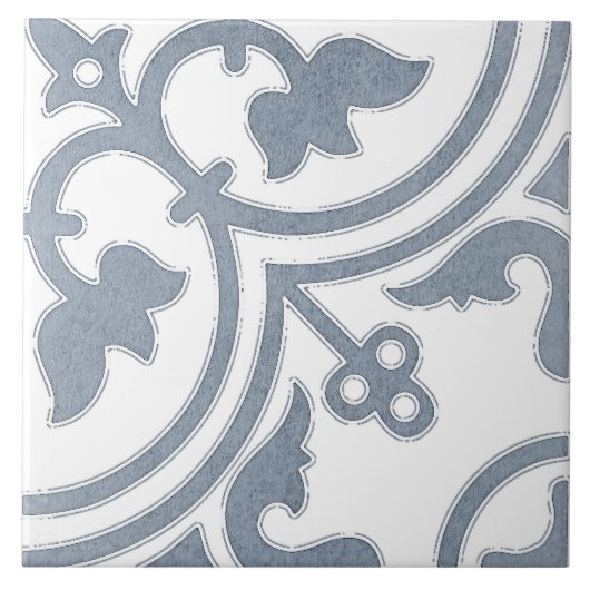 Dutch Delft Blue Repro Backsplash Kitchen Azulejo Tegeltje (Voorkant)