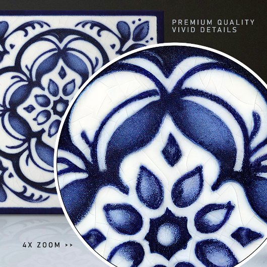 Dutch Delft Blue Repro Backsplash Kitchen Wall cer Tegeltje