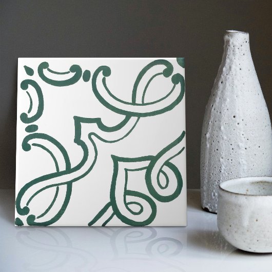 Dutch Delft Green Repro Backsplash Keuken Azulejo Tegeltje