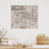 Dutch East Indies 1689 - ZEER hoge resolutie. Poster (Keuken)