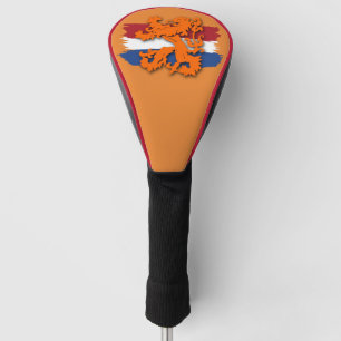 Dutch Flag Oranje Leeuw Team Holland Golfer Golfheadcover