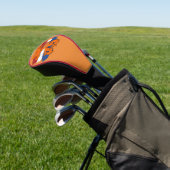 Dutch Flag Oranje Leeuw Team Holland Golfer Golfheadcover (Insitu)