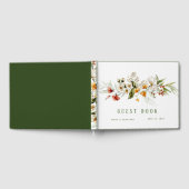 Dutch Florals Bruiloft Gastenboek (Volledig)