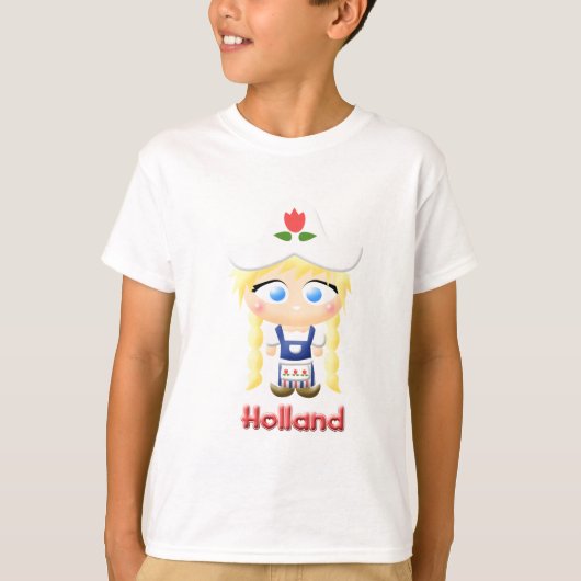 Dutch Girl T-shirt (Voorkant)