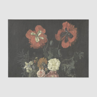 Dutch Golden Age Flowers Insecten Vlinders Tissuepapier
