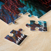 Dutch Harbor Alaska. Kerstgroeten Legpuzzel (Zijkant)