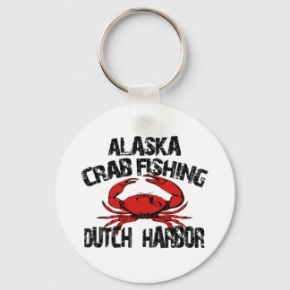 Dutch Harbour Alaska Crab Vist Sleutelhanger