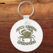 Dutch Harbour Greenhorn Sleutelhanger (Voorkant)