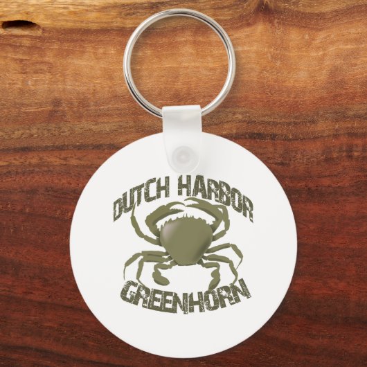 Dutch Harbour Greenhorn Sleutelhanger (Voorkant)