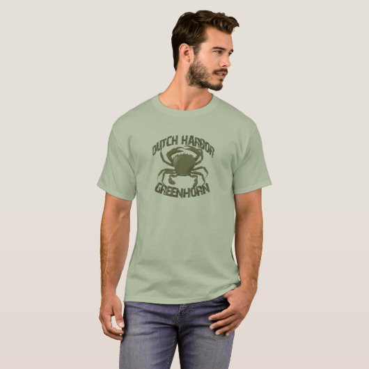 Dutch Harbour Greenhorn T-shirt (Voorkant volledig)