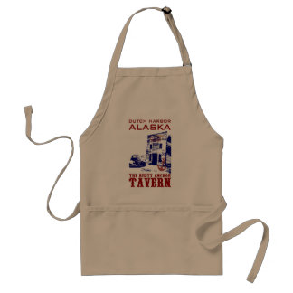 Dutch Harbour Rusty Anchor Tavern Standaard Schort