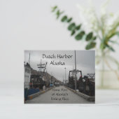 Dutch Harbour Spit Dock Briefkaart (Staand voorkant)