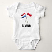 Dutch-Indo with Two Flags Romper (Voorkant)