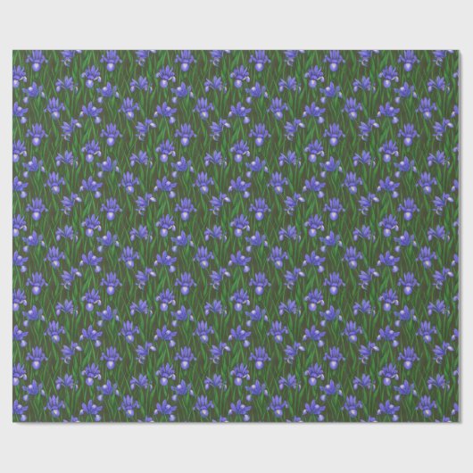 Dutch Iris Cadeaupapier (Vlak)