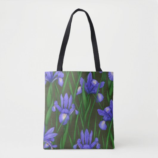 Dutch Iris Tote Bag (Voorkant)