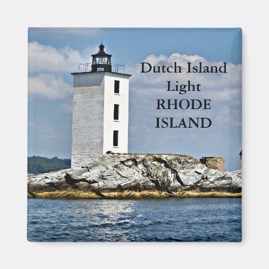 Dutch Island Light, Rhode Island Magnet (Voorkant)