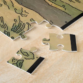 Dutch Lady met hond, Legpuzzel (Zijkant)