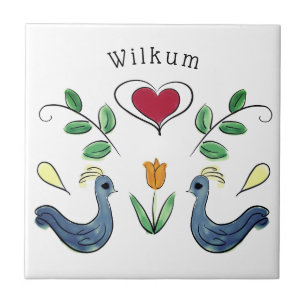 Dutch Love Ceramic Tile Tegeltje