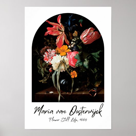 Dutch Masters: een bloemenstilleven Poster (Voorkant)