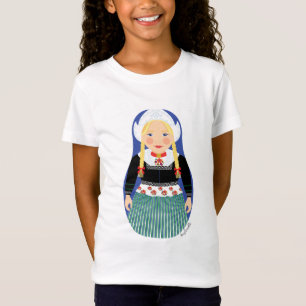 Dutch Matryoshka Girls' T-Shirt