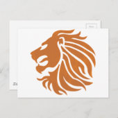 Dutch Modern Lion Briefkaart (Voorkant / Achterkant)