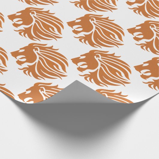 Dutch Modern Lion Cadeaupapier (Hoek)